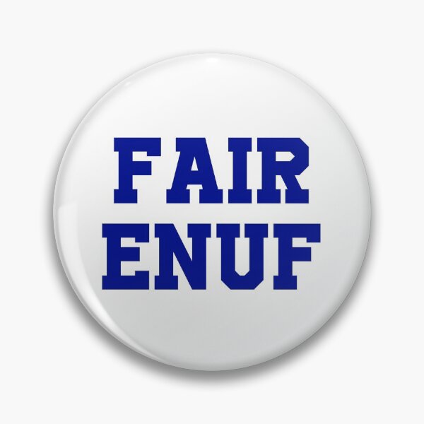 Item preview, fair enuf designed and sold by cool stickerz.