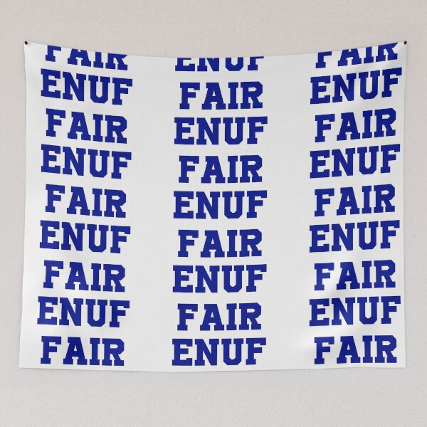 Item preview, fair enuf designed and sold by cool stickerz.