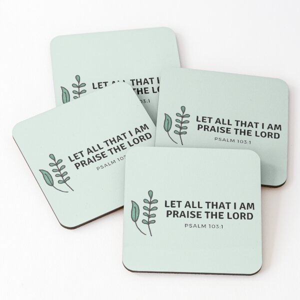 Item preview, Praise the Lord Bible Verse designed and sold by faithprints.