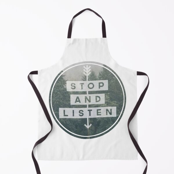 Item preview, Stop and Listen designed and sold by DoodleDashCollective.