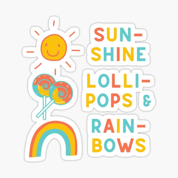 Lesley Gore Stickers Redbubble - sunshine lollipops and rainbows roblox id code