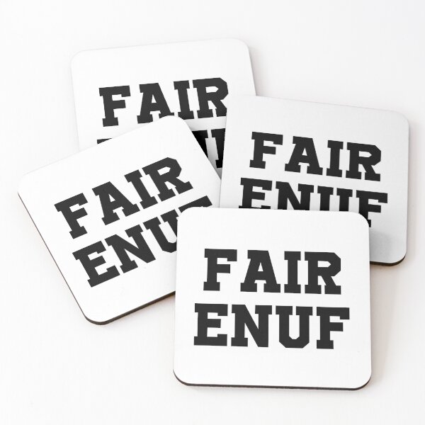 Item preview, fair enuf designed and sold by cool stickerz.