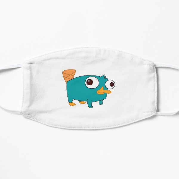 Perry the platypus baby from Phineas and Ferb Flat Mask