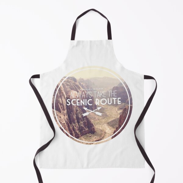 Item preview, Always Take the Scenic Route designed and sold by DoodleDashCollective.