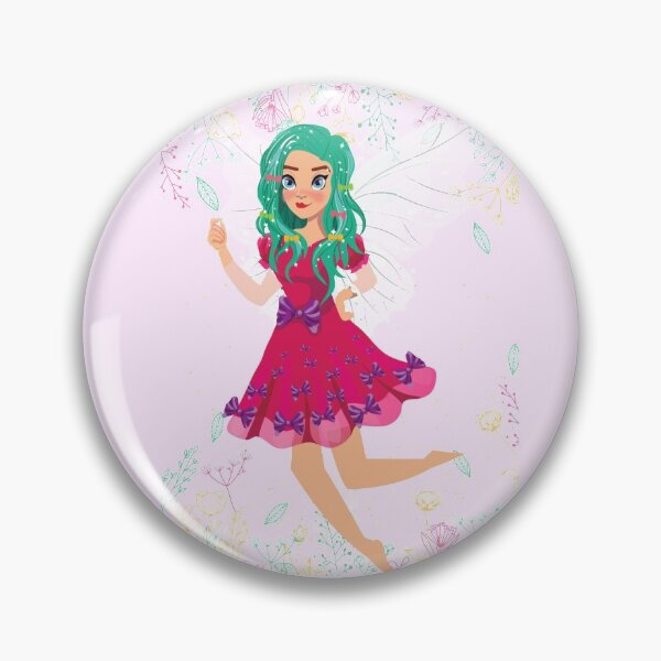 Ruby The Ribbon Fairy At Play™ Pin