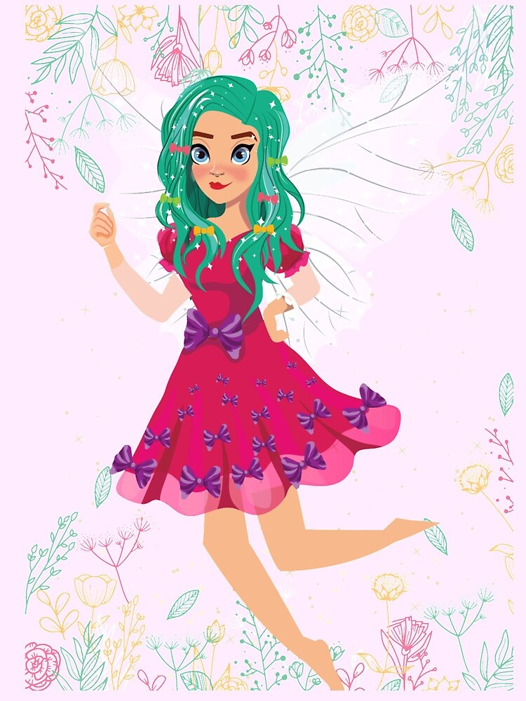 Ruby The Ribbon Fairy At Play™ by TeelieTurner
