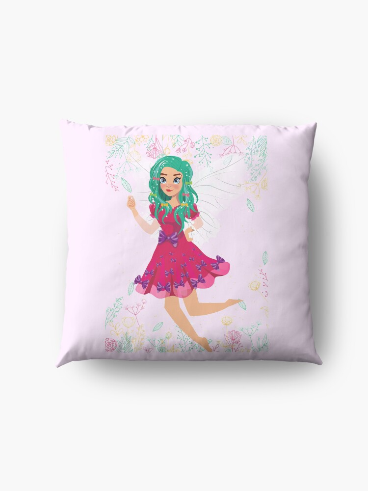 Alternate view of Ruby The Ribbon Fairy At Play™ Floor Pillow