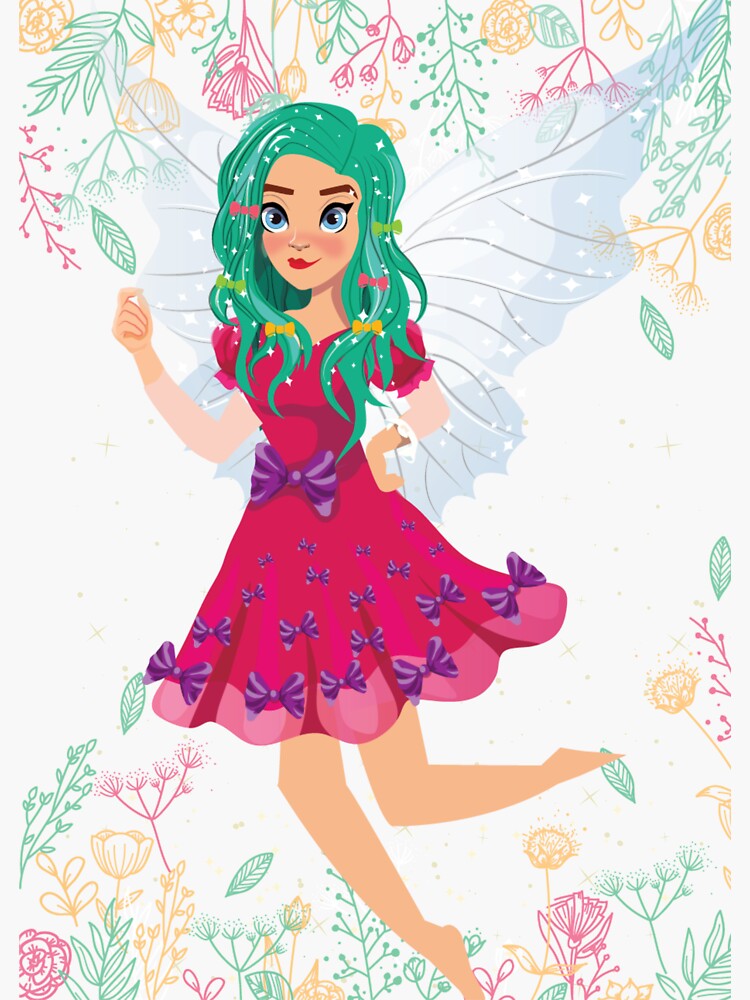 Ruby The Ribbon Fairy At Play™ by TeelieTurner
