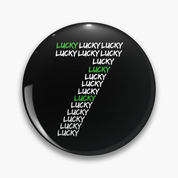 Item preview, Lucky Number 7 designed and sold by Ninjawhere.