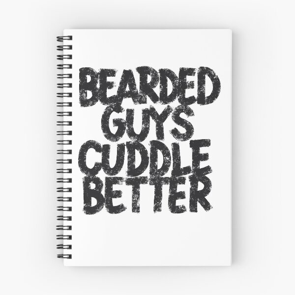 Item preview, Bearded guys cuddle better designed and sold by Zagach Letters.