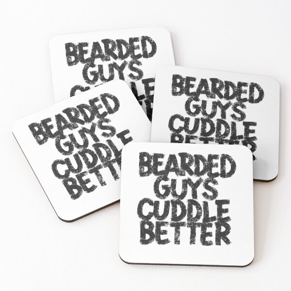 Item preview, Bearded guys cuddle better designed and sold by Zagach Letters.