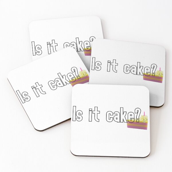 Item preview, Is it cake?   designed and sold by Finde.