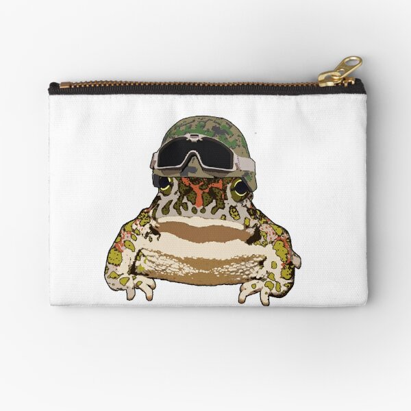 Toad Zipper Pouches for Sale Redbubble