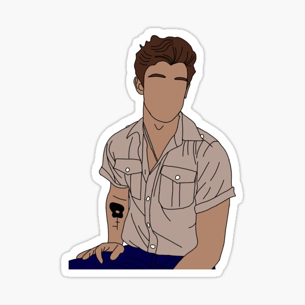 Shawn Mendes Singer Stickers for Sale