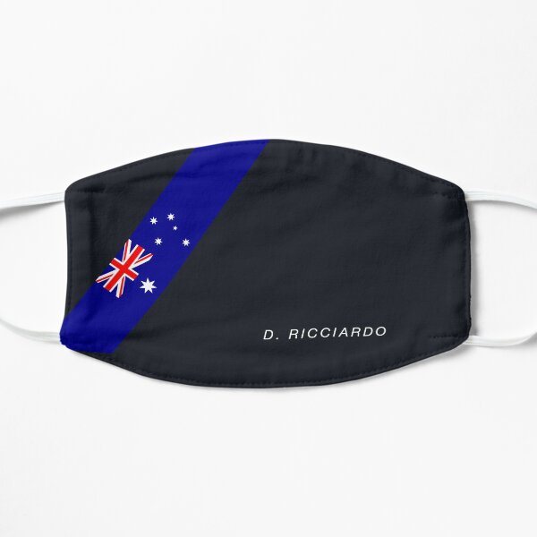 Drapeau australien Daniel Ricciardo Masque sans plis