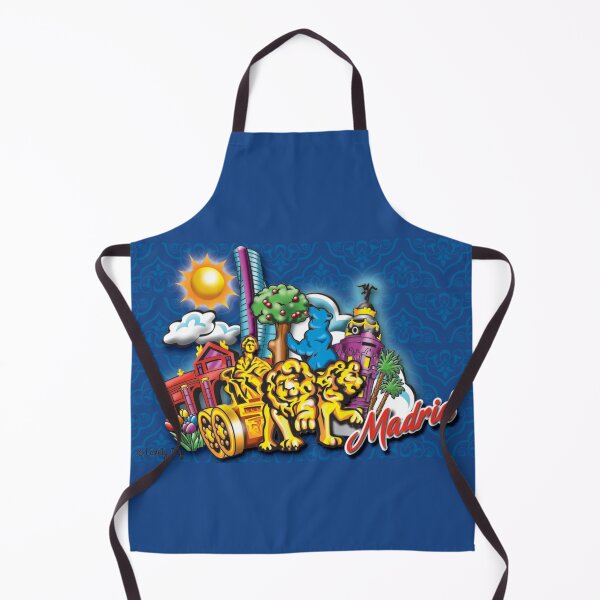 Item preview, Madrid Oso Deep Blue Famous Lovely Day design designed and sold by Lovely Day.