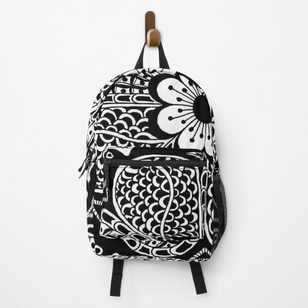 Item preview, Zentangle Inspired Art Flower designed and sold by REApparelCo.