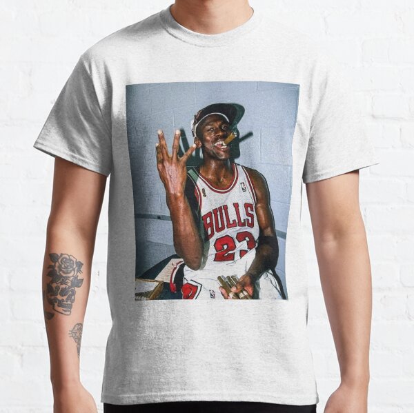 1998 Michael Jordan Cigare T-shirt classique