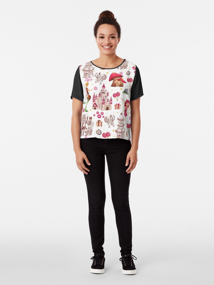 Alternate view of Tommy Tinker's Magical Fairy Kingdom™ Chiffon Top