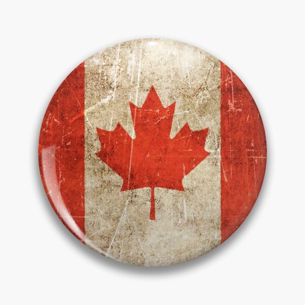 Item preview, Vintage Aged and Scratched Canadian Flag designed and sold by JeffBartels.