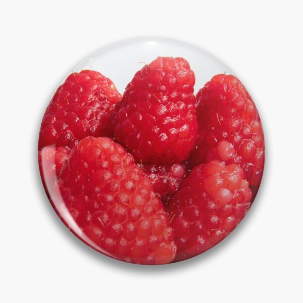 Item preview, Fresh red raspberry fruits stacked on wooden board designed and sold by krisgreenwood.