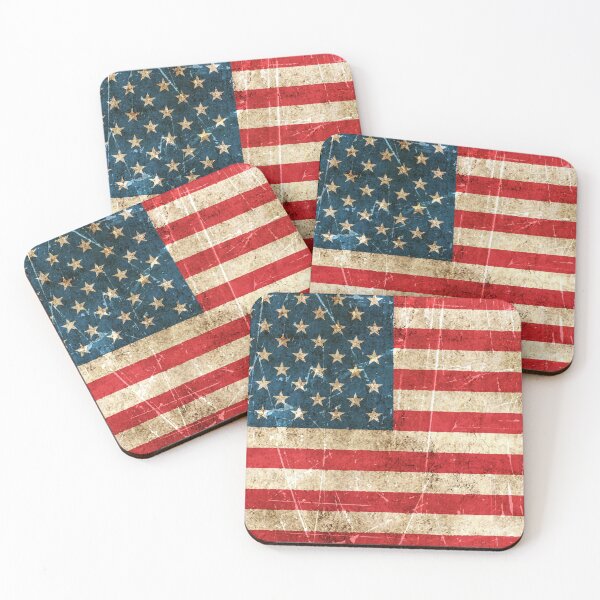 Item preview, Vintage Aged and Scratched American Flag designed and sold by JeffBartels.