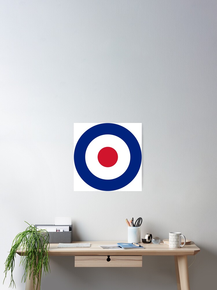 Thumbnail 2 of 3, Poster, Mod Target UK designed and sold by PSstudio.