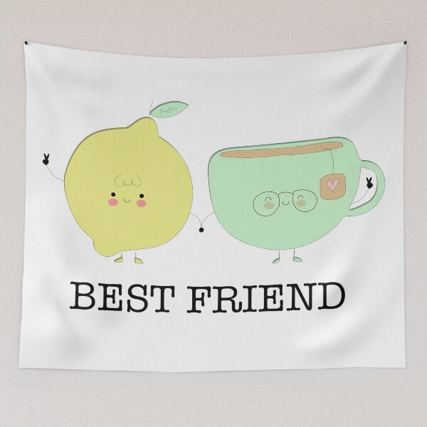 Item preview, BFF best friend lemon and tea.  designed and sold by TOT-SA0.
