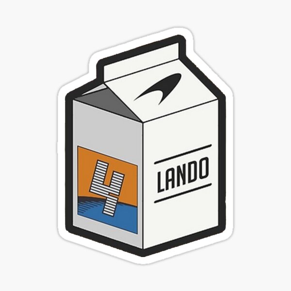 Johnat3hanU lando,mclaren Sticker