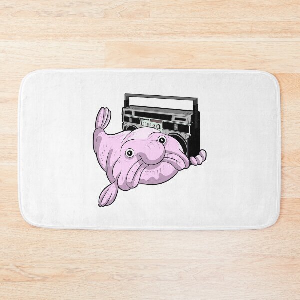 Item preview, Blob fish with ghettoblaster designed and sold by Dwarf-Monkey.