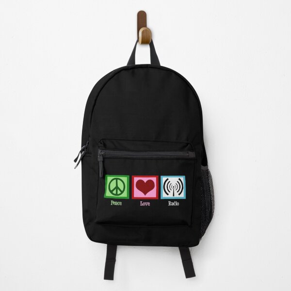 Item preview, Peace Love Radio designed and sold by Epic Love Designs.