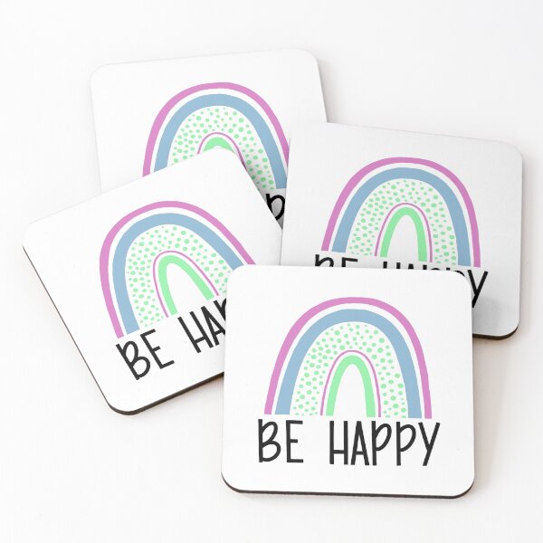 Item preview, Be Happy Rainbow designed and sold by aliciawilson.