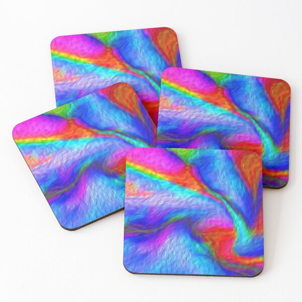 Item preview, Rainbow Colours Abstract designed and sold by patjila.