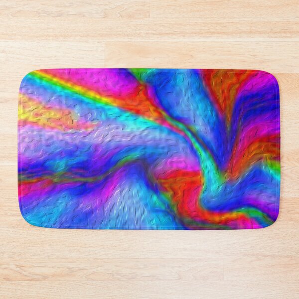 Item preview, Rainbow Colours Abstract designed and sold by patjila.
