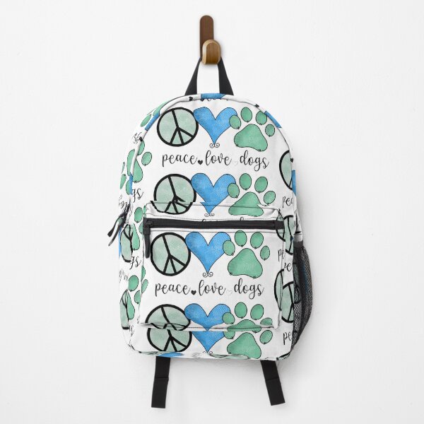 Item preview, love peace dogs designed and sold by Susan Turpin.