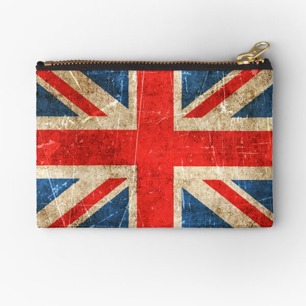 Artikel-Vorschau von Vintage gealterte und zerkratzte britische Flagge, designt und verkauft von JeffBartels.