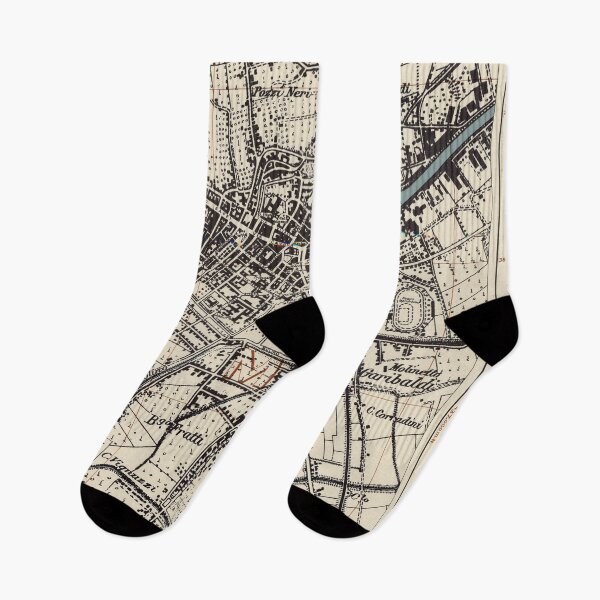 Item preview, Vintage Map of Ravenna Italy (1943) designed and sold by BravuraMedia.