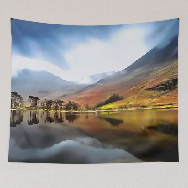 Item preview, Buttermere (Painting) designed and sold by cmphotographs.