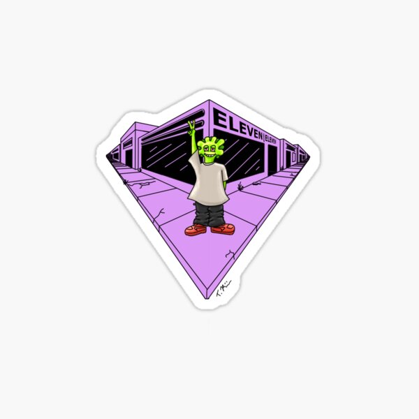 Come in Peace Sticker