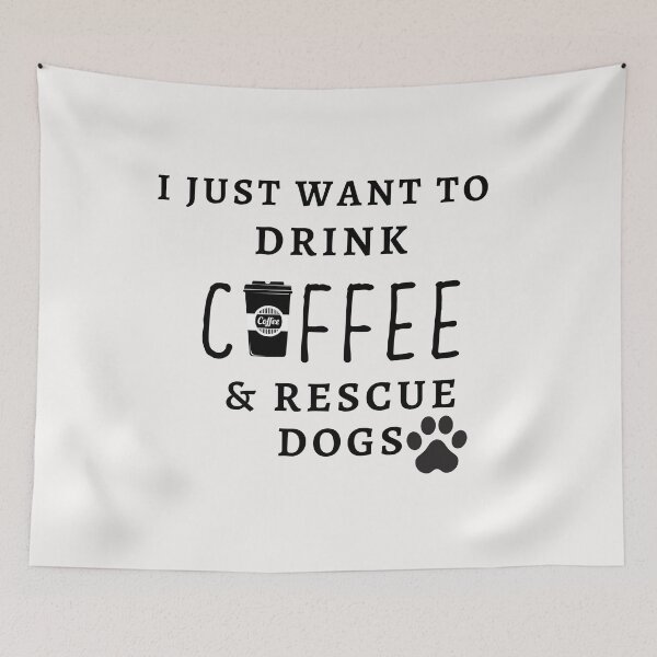 Item preview, Funny Coffee and Dogs Golden Retriever German Shepherd Chihuahua designed and sold by OneTimeEngineer.