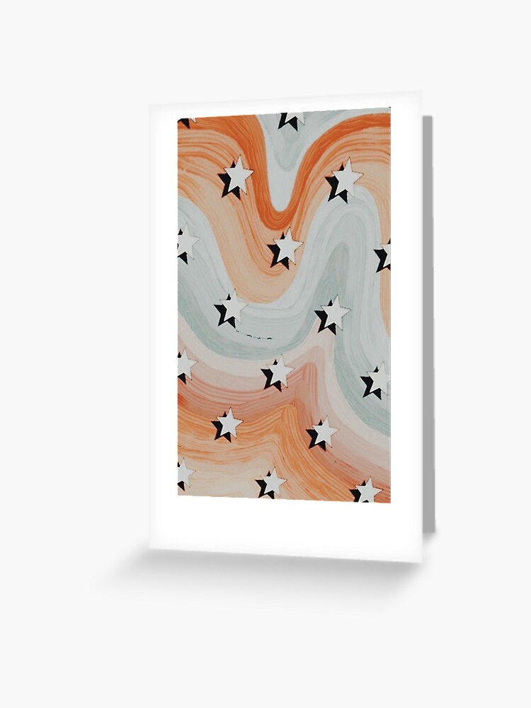 VSCO Aesthetic Stars and Leopard Print Design Greeting Card for Sale by  charlottetsui