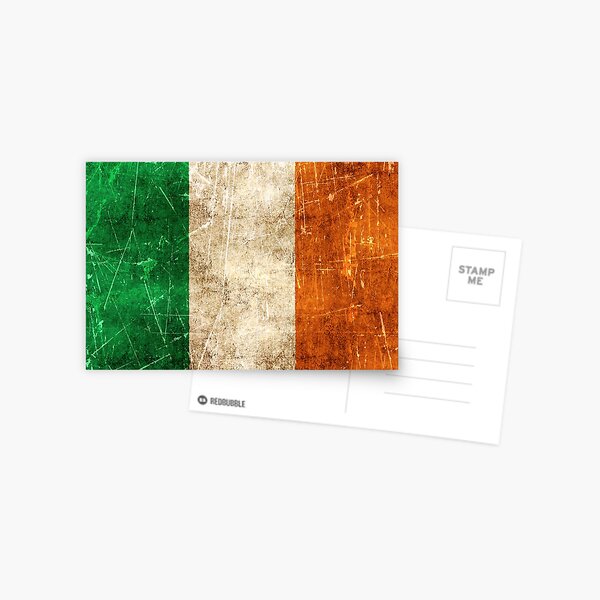 Item preview, Vintage Aged and Scratched Irish Flag designed and sold by JeffBartels.