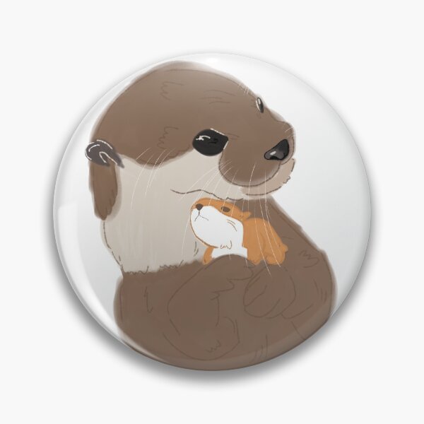 Item preview, Heartwarming otter designed and sold by nicoooni.