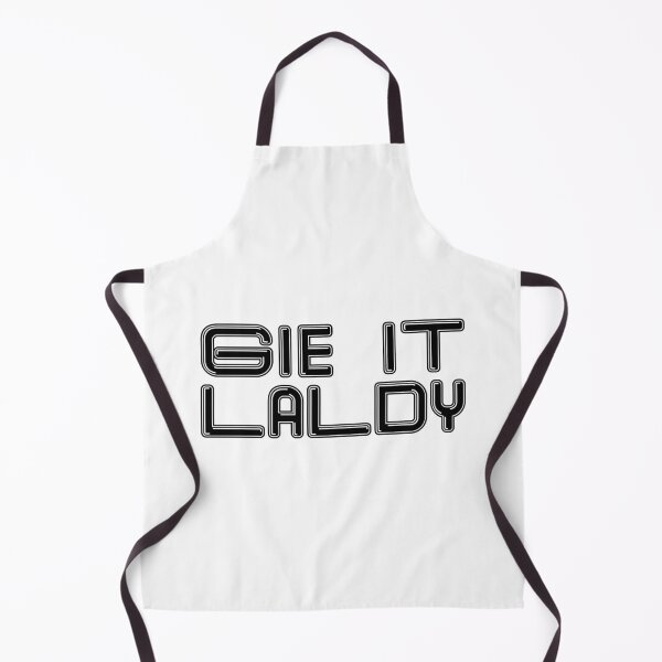Item preview, GIE IT LALDY, Scots Language Phrase designed and sold by MacPean.