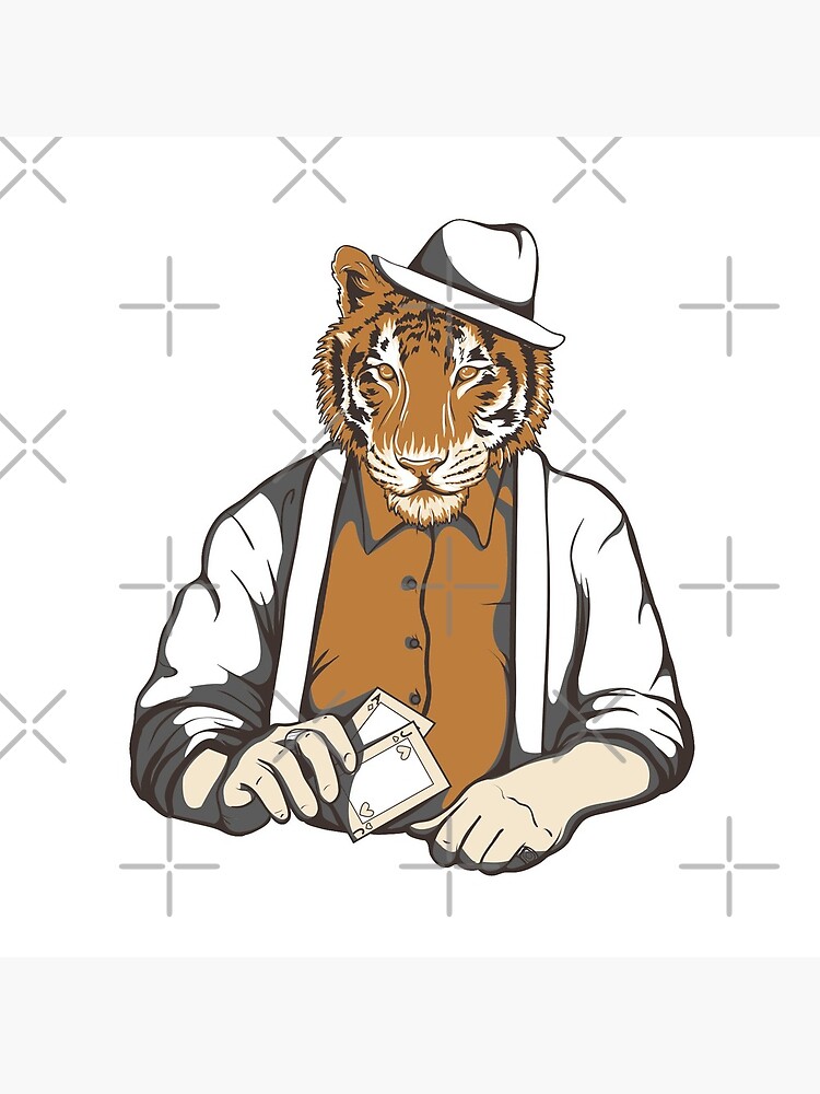 "Tiger swag" Acrylic Block by SH4LT1S Redbubble