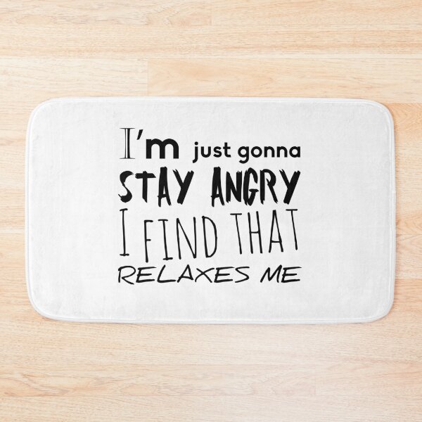 Item preview, Angry relax designed and sold by tapirink.