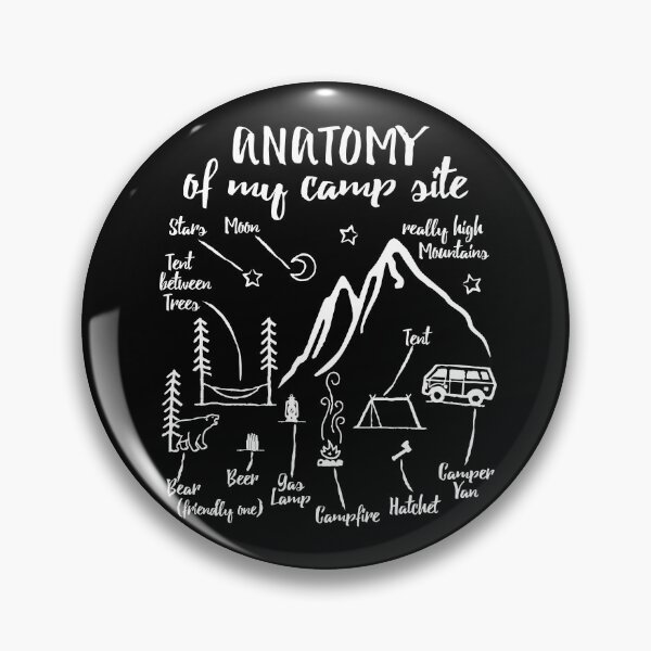 Item preview, Anatomy Camp Site Camping designed and sold by getgr4phicz.