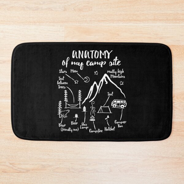 Item preview, Anatomy Camp Site Camping designed and sold by getgr4phicz.