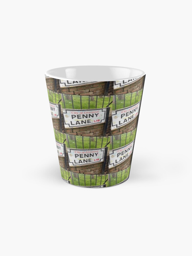 Alternate view of Penny lane sticker, Penny mask, Penny lane socks, Penny greeting card Mug