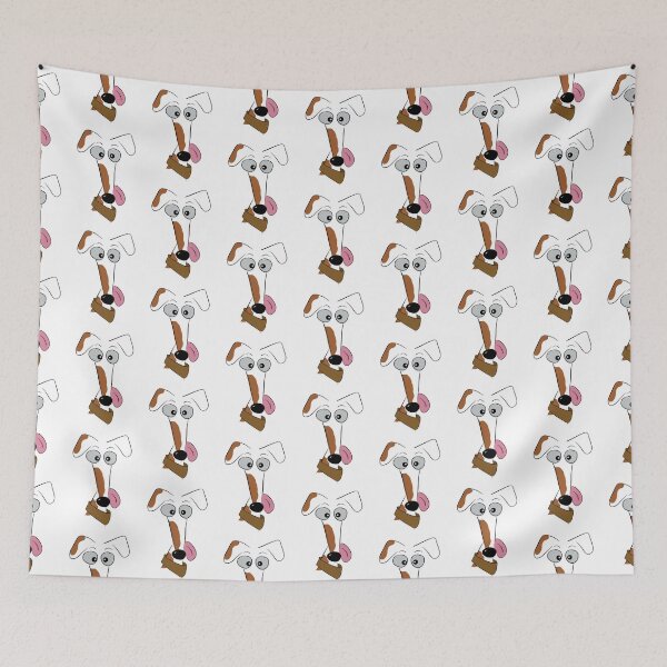Item preview, White & Tan Lurcher designed and sold by Mat Dixon.